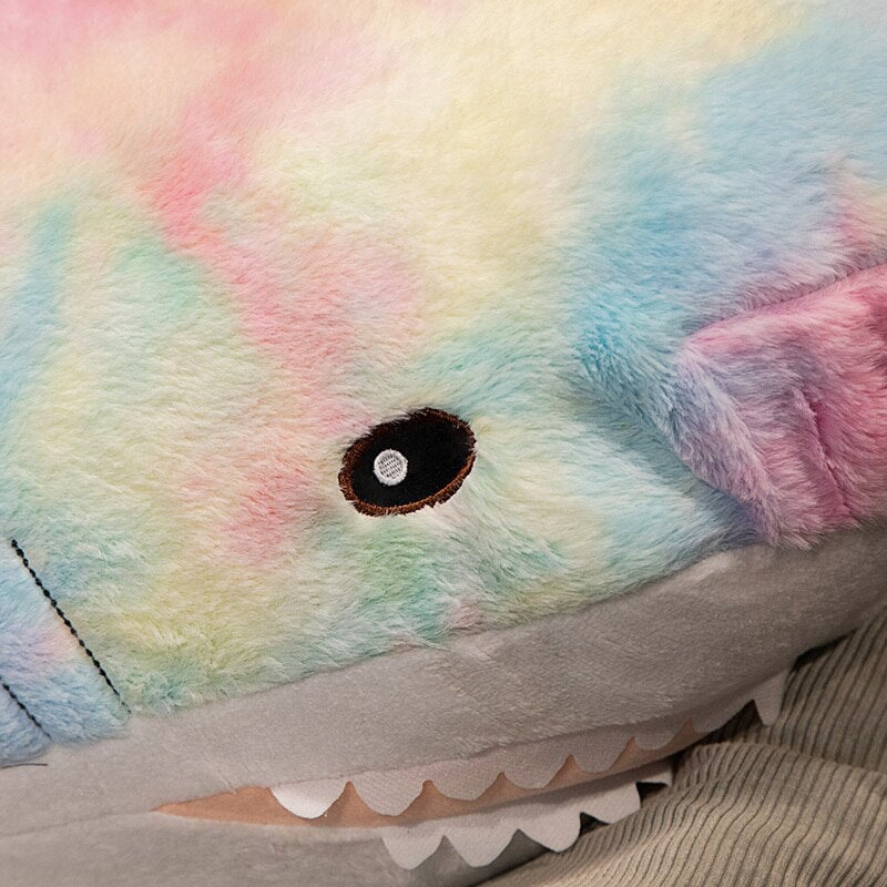 Giant Fuzzy Galaxy Shark Plushies-Kawaii Dream