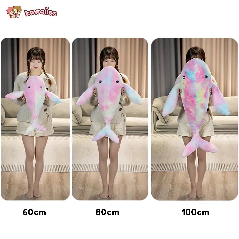 Giant Galaxy Fluffy Whale Plushie-Kawaii Dream