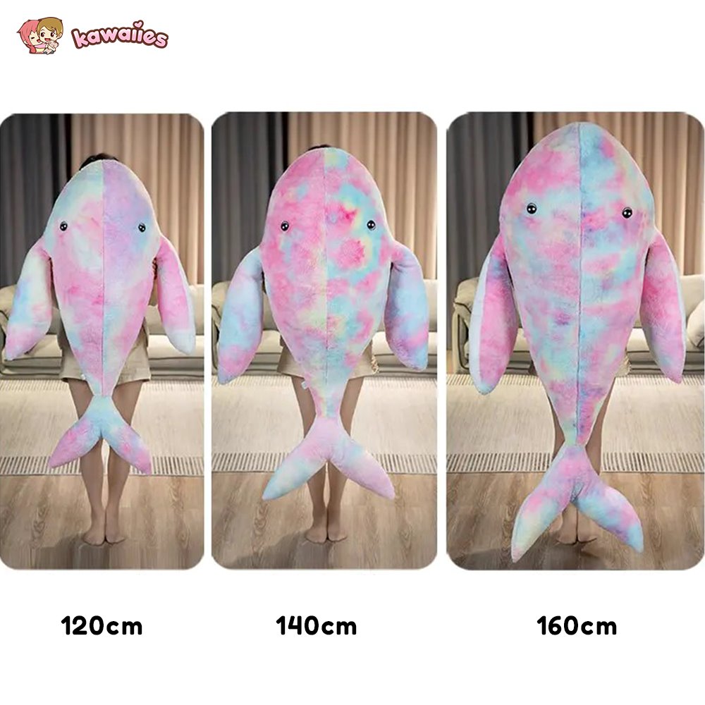 Giant Galaxy Fluffy Whale Plushie-Kawaii Dream