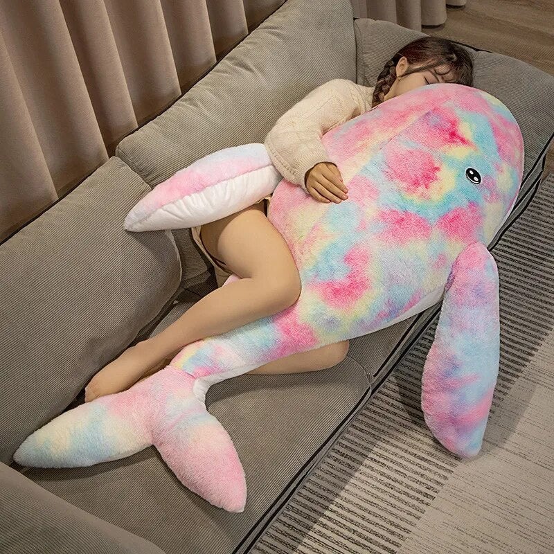 Giant Galaxy Fluffy Whale Plushie-Kawaii Dream