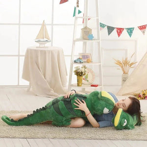 Giant Green Lizard Chameleon Plushie-Kawaii Dream