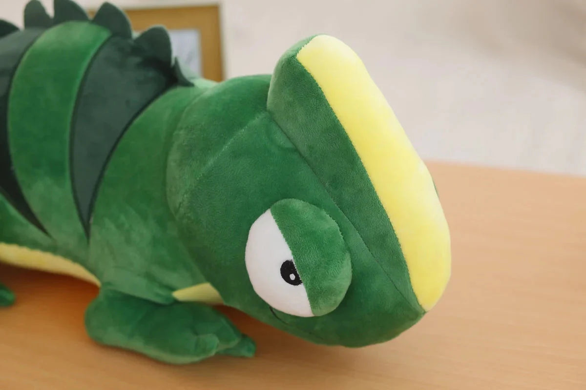 Giant Green Lizard Chameleon Plushie-Kawaii Dream
