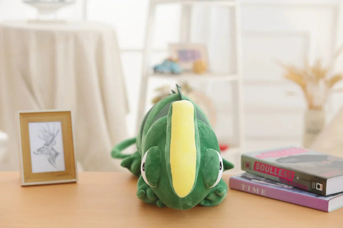Giant Green Lizard Chameleon Plushie-Kawaii Dream