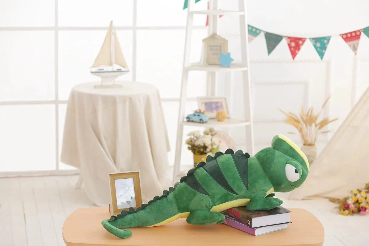 Giant Green Lizard Chameleon Plushie-Kawaii Dream