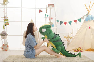 Giant Green Lizard Chameleon Plushie-Kawaii Dream