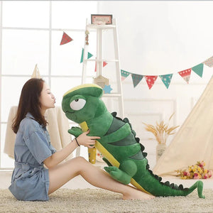 Giant Green Lizard Chameleon Plushie-Kawaii Dream