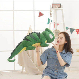 Giant Green Lizard Chameleon Plushie-Kawaii Dream