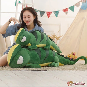 Giant Green Lizard Chameleon Plushie-Kawaii Dream