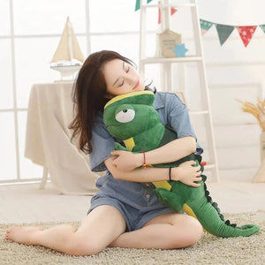 Giant Green Lizard Chameleon Plushie-Kawaii Dream