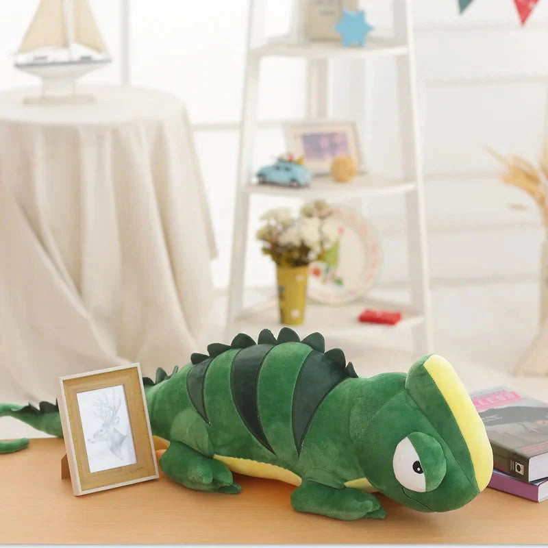 Giant Green Lizard Chameleon Plushie-Kawaii Dream