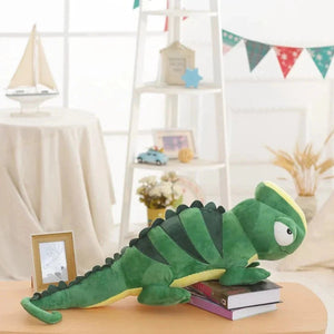 Giant Green Lizard Chameleon Plushie-Kawaii Dream