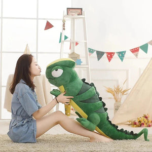 Giant Green Lizard Chameleon Plushie-Kawaii Dream