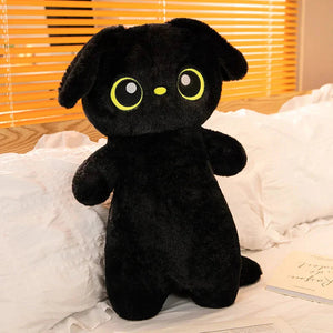 Giant Kawaii Ginger Black Gray Doll-Shape Dog Plushies-Kawaii Dream