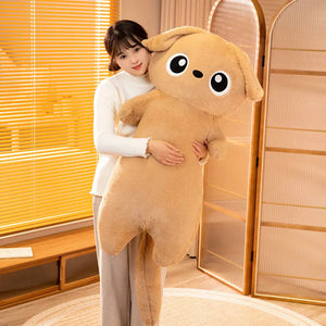 Giant Kawaii Ginger Black Gray Doll-Shape Dog Plushies-Kawaii Dream