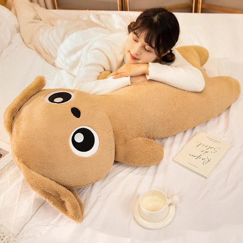 Giant Kawaii Ginger Black Gray Doll-Shape Dog Plushies-Kawaii Dream