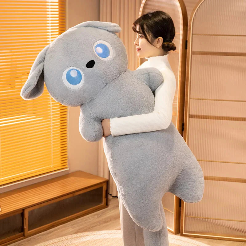 Giant Kawaii Ginger Black Gray Doll-Shape Dog Plushies-Kawaii Dream