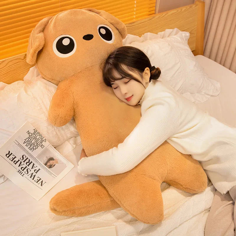 Giant Kawaii Ginger Black Gray Doll-Shape Dog Plushies-Kawaii Dream