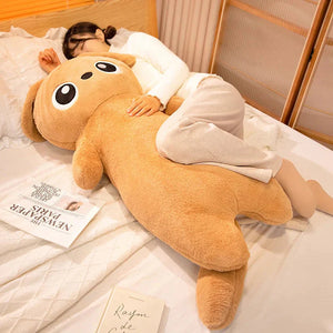 Giant Kawaii Ginger Black Gray Doll-Shape Dog Plushies-Kawaii Dream