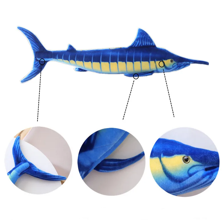 Giant Yellowfin Tuna Plushies-Kawaii Dream