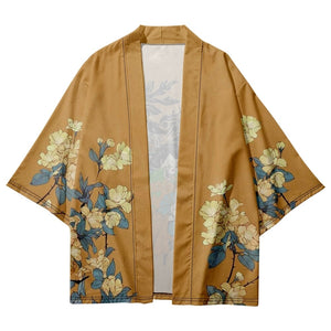 Golden Japanese Mystical Lady Kimono-Kawaii Dream