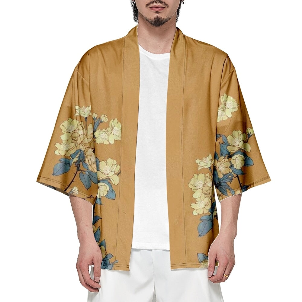 Golden Japanese Mystical Lady Kimono-Kawaii Dream