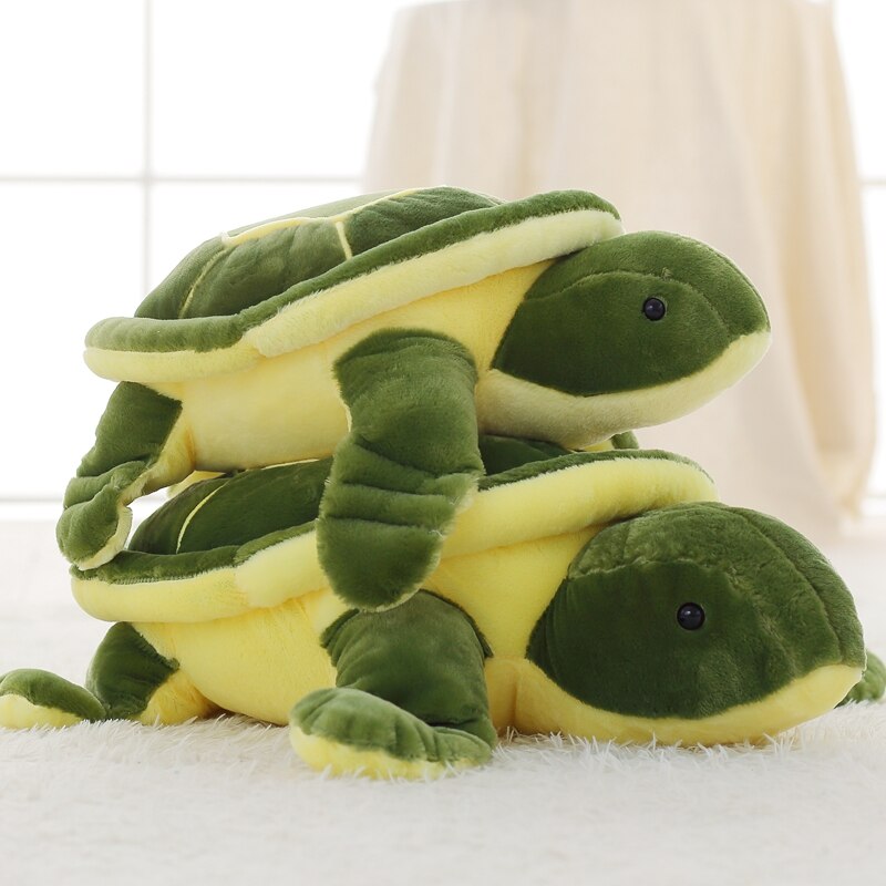 Green Chonky Kawaii Sea Turtle Plushie-Kawaii Dream