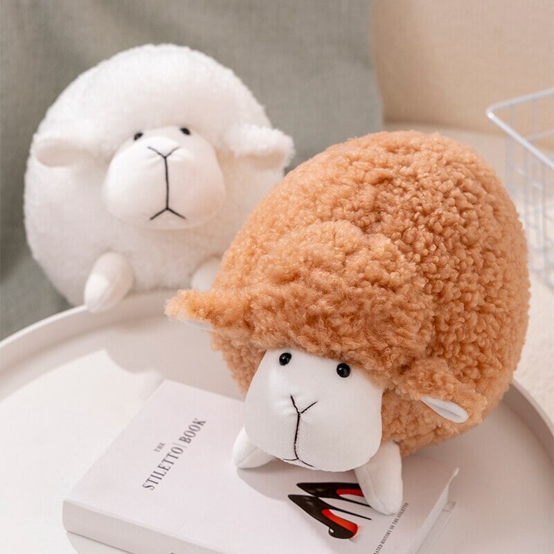 Grumpy Fluffy Sheep Plushies-Kawaii Dream