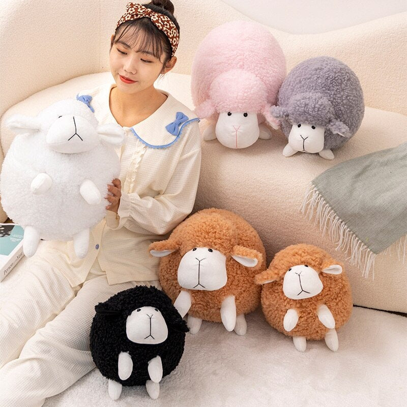 Grumpy Fluffy Sheep Plushies-Kawaii Dream
