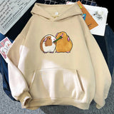 Guinea Pig Sharing is Caring Unisex Hoodie-Kawaii Dream