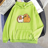 Guinea Pig Sharing is Caring Unisex Hoodie-Kawaii Dream