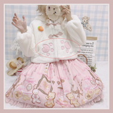 Kawaii Bunny Ear Hooded Plush Coat