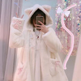 Sweet Lolita Cat Ear Hooded Coat
