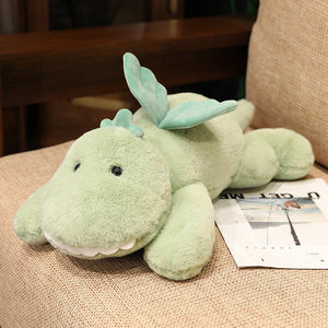 Hajiro the Goofy Green Dinosaur Plushie-Kawaii Dream