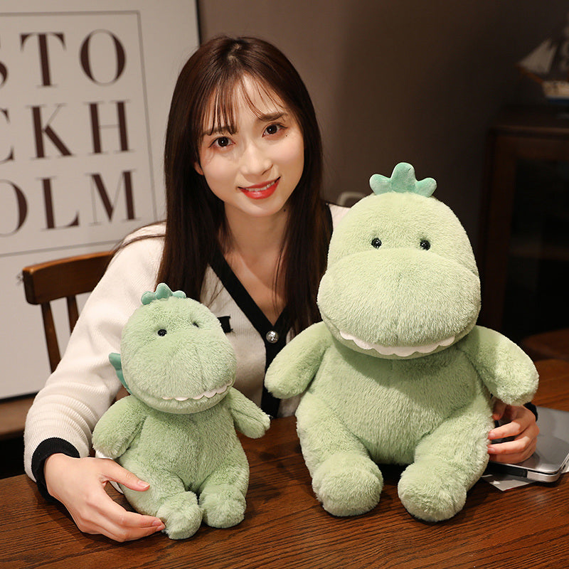 Hajiro the Goofy Green Dinosaur Plushie-Kawaii Dream