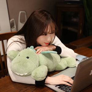 Hajiro the Goofy Green Dinosaur Plushie-Kawaii Dream