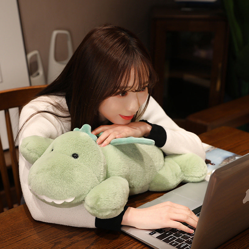 Hajiro the Goofy Green Dinosaur Plushie-Kawaii Dream