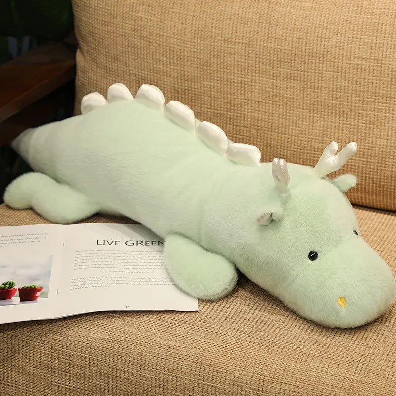 Haku the Long Fluffy Dragon Plushies-Kawaii Dream