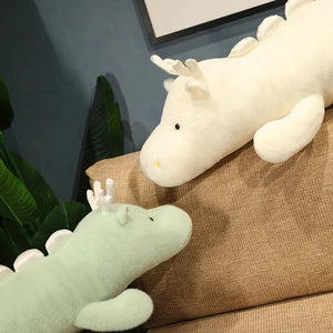 Haku the Long Fluffy Dragon Plushies-Kawaii Dream