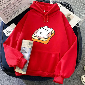 Ham Toastie Luckie the Dog Unisex Hoodie-Kawaii Dream