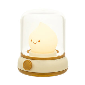 Happy Glowing Candle Flame LED Night Light-Kawaii Dream