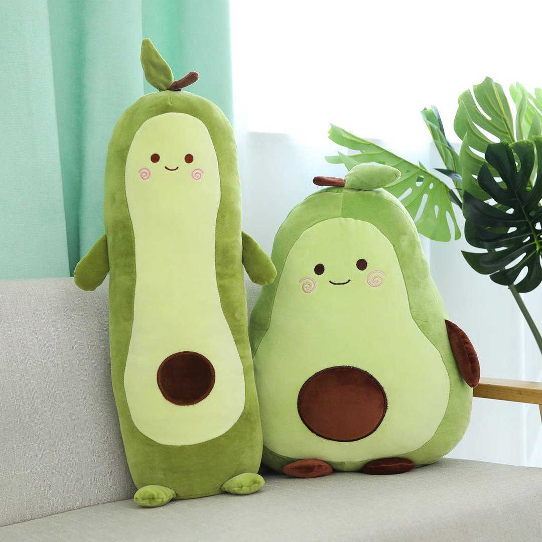 Happy Green Avocado Plushie-Kawaii Dream