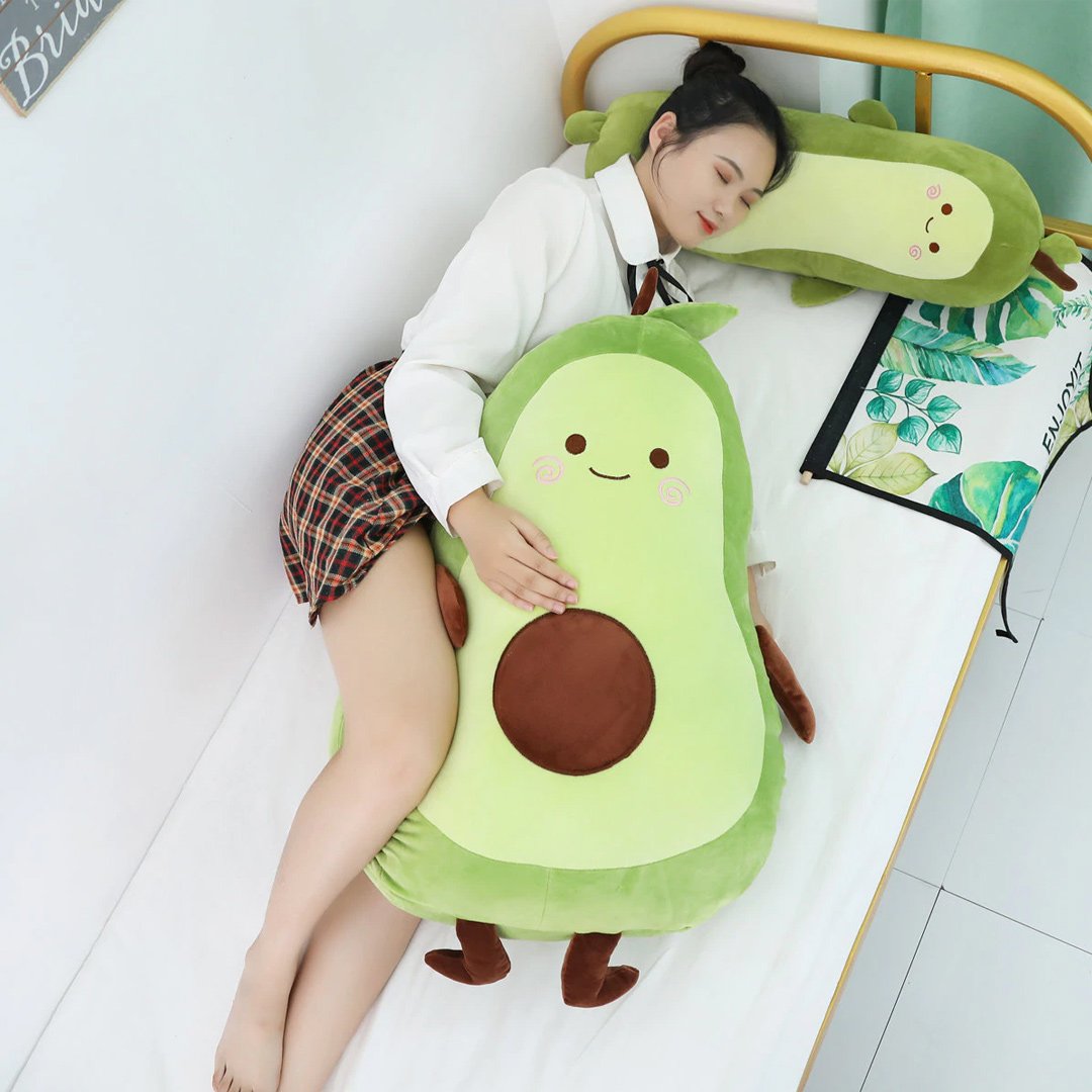 Happy Green Avocado Plushie-Kawaii Dream