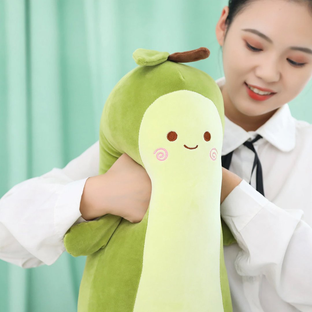 Happy Green Avocado Plushie-Kawaii Dream