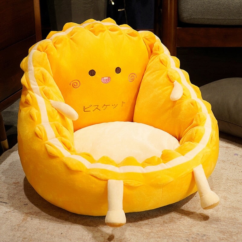 Happy and Angry Chair Cushion-Kawaii Dream
