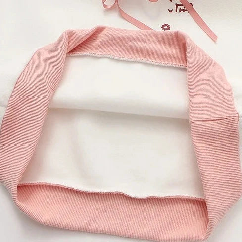 Harajuku Cute Two-tone Candy Floss Sakura Thick Women's Hoodie-Kawaii Dream