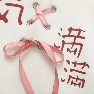 Harajuku Cute Two-tone Candy Floss Sakura Thick Women's Hoodie-Kawaii Dream