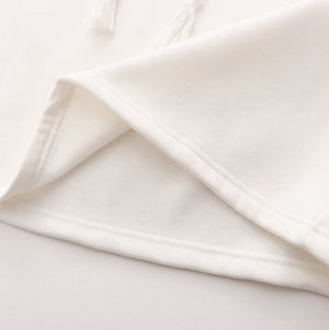 Harajuku Moon Sakura Blue Pink Loose Women's Hoodie-Kawaii Dream