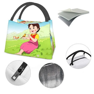 Heidi The Girl From The Alps Insulated Lunch Bags-Kawaii Dream