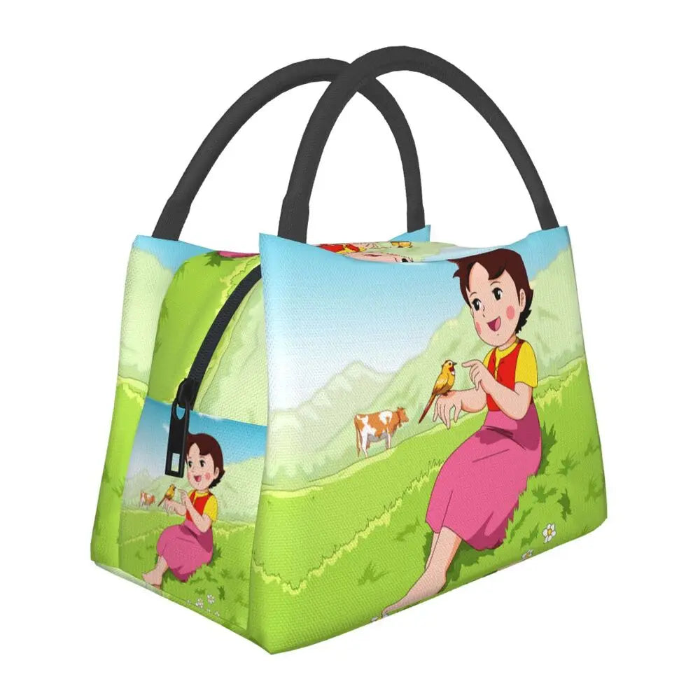 Heidi The Girl From The Alps Insulated Lunch Bags-Kawaii Dream