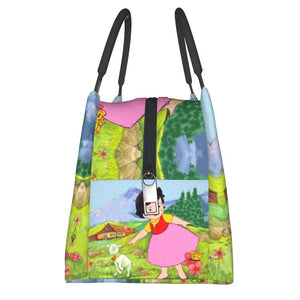 Heidi The Girl From The Alps Snow Cream Insulated Lunch Bags-Kawaii Dream